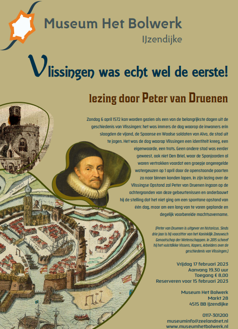 Lezing door historicus Peter van Druenen